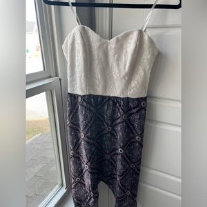 Strapless Summer Dress